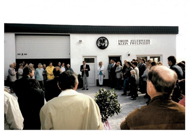 Geräthaus-einweihung 1996